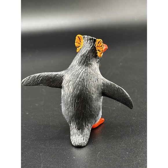 Safari Ltd Penguin Rockhopper Animal Zoo Figures Lot Of 3 Vtg 1990s Realistic - Picture 13 of 16